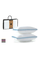 PREMIUM PROFESSIONAL GEL DOWN GUSSET PILLOW ( PACK OF 2)